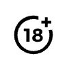 Logo that depicts that you must be 18+ in order to bet