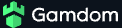 The logo of crypto betting site Gamdom