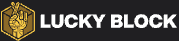 The logo for crypto betting site, LuckyBlock.