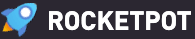 The logo for crypto betting site Rocketpot 