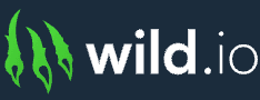 The logo of crypto sports betting site, Wild.io.